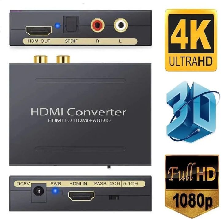 Proster 4k HDMI to Audio converter