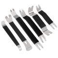6 PCS Portable Auto Door Clip Trim Removal Tools Kits Car Dashboard Audio Radio Panel Repair Metal Removal Pry Disassembly Tools. 