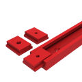 T30 Track 50cm Aluminium T-Slider T Slot Miter Track Jig - Woodworking Miter Gauge Guide Chute - Workbench/Saw Router Table Tool. 
