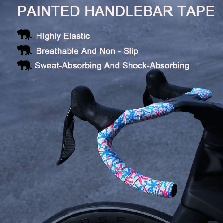 BUCKLOS%20NEW%20Summer%20Creative%20Road%20Bike%20Handlebar%20Tape%20Comfort%20Cushioned%20Wear%20Resistant%20Handlebar%20Tape%20Bicycle%20Accessories%20-%20Image%202