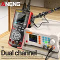 ANENG AOS03 Oscilloscope Multimeter Signal Generator Waveform Output Handheld Battery  LCD Screen Display Multimeter. 