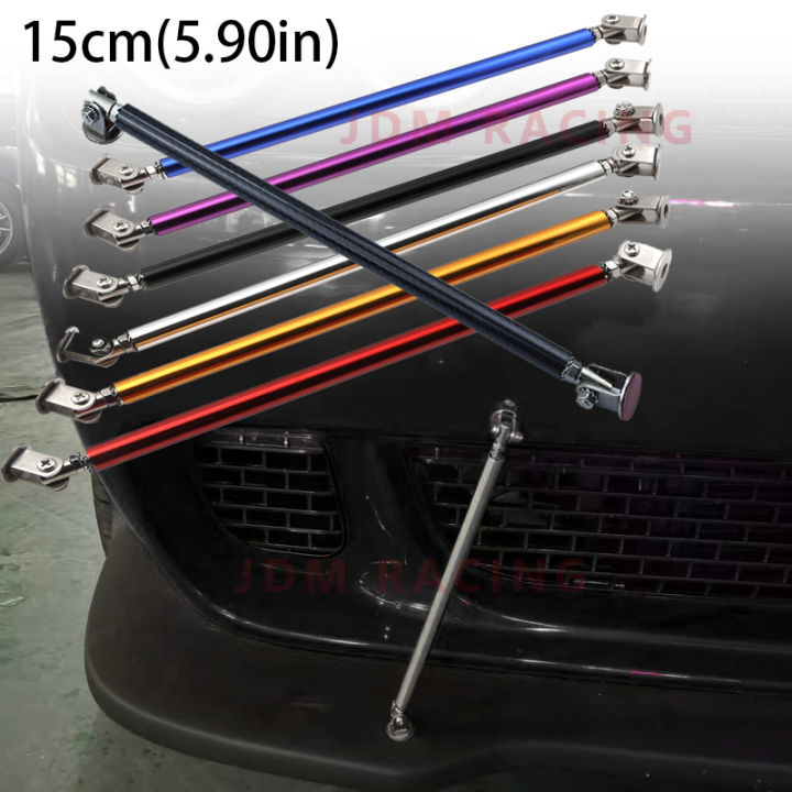 Multifunction Paste Style Splitter Strut Rods Adjustable 15cm Front Splitter Support Rods for Bumper Lip Splitter Tail Support R