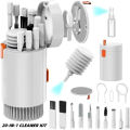 Bizzy 20 in 1 Multi Digital Camera Headset Mobile Phone Screen Computer PC Laptop Keyboard Cleaning Tool Set Cleaning Brush Clean Pen. 