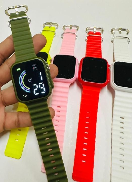 NEW FASHIONABLE DIGITAL ULTRA STRAP LED WATCHES