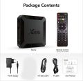 X96Q / 8GB 128GB / Android 13 / 4K resolution / Android TV Box / Free Tv Channels. 