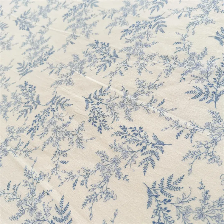 1pc%20Floral%20Fitted%20Bed%20Sheet%20Flower%20Printed%20Washed%20Cotton%20Bed%20Sheet%20with%20Elastic%20Single/Queen/King%20Size%20Bed%20Fitted%20Sheets%20-%20Image%203