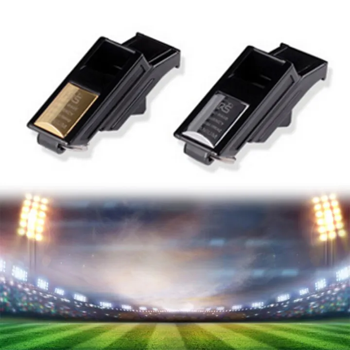1%20Pc%20Referee%20Whistle%20Gold%20/%20Silver%20Big%20Sound%20Whistle%20Seedless%20Plastic%20Whistle%20Professional%20Soccer%20Basketball%20Whistle%20-%20Image%202