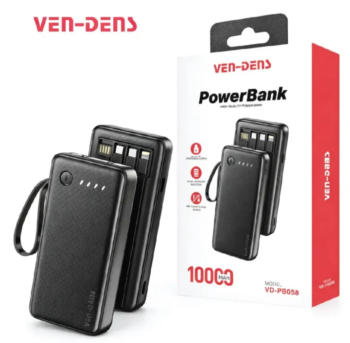 ven%20dens%20orginal%20power%20bank%20with%204%20cableVen%20Dens%20PB058%2022.5W%20fixed%2010000%20mh%20-%20Image%203