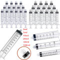 2/5pcs Luer Lock Syringes 3ml 5ml 10ml 20ml 30ml 50ml 100ml Plastic Syringe Hydroponics Nutrient Syringe Tools Sampler. 