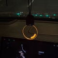 SEAMETAL Retro Mini Bulb Pendant Hanging Soft Glow Ambient Light for Car Interior Atmosphere Decoration Lamp LED Night Light. 