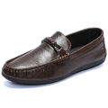 Summer Men's Loafers Soft Soled Men's Leather Shoes Comfortable Driving Shoes.