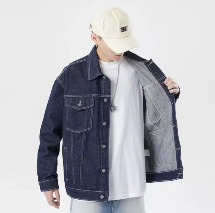 Summer%20Plain%20Denim%20Jacket%20For%20Men%20-%20Image%203