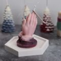 Prayer Hands Silicone Candle Mold 3D Gesture Crafts Resin Plaster Soap Cement Casting Molds Home Decor Handmade Gift Making. 