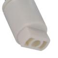 2x Toilet Lid Damper Buffer Mounting Connector CW Ccw Toilet Lid Components for Bathroom Washing Machine Toilet Seat Repair.