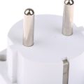 1PC Original Ivory Schuko Germany Type F Standard Rechargeable Plug With Main Power On/off Switch Built-in LED Indicator. 