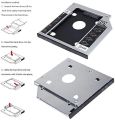 9.5mm SATA HDD/SSD caddy. It's designed to replace a laptop's optical drive, allowing for the installation of a second 2.5-inch hard drive or solid-state drive.