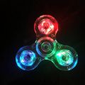 Luminous LED light Fidget Spinner Hand Top Spinners Glow in Dark Light EDC Figet Spiner Finger Stress Relief Toys. 