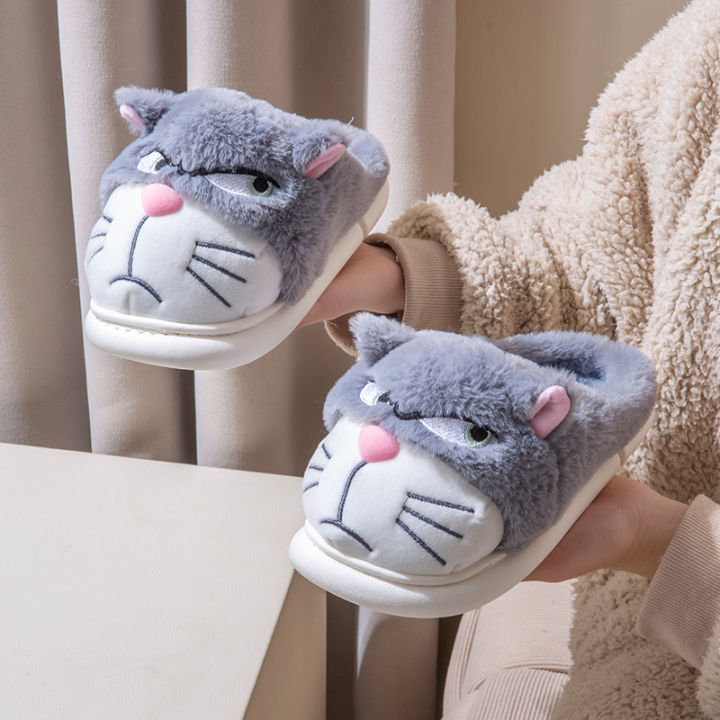 Fluffy%20Slippers%20Women%20House%20Cute%20Cartoon%20Casual%20Winter%20Designer%20Shoes%20Girls%20Home%20Flats%20Elegant%20Plush%20Fashion%20Footwear%20Large%20Size%20-%20Image%206