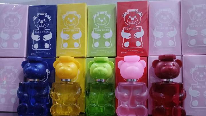 BEAR 🐻 Most demanded Baby Perfume Baby Cologne Perfume (pack of 1) / Baby Cologne Spray Packed with Baby Colours Set Perfume Water (NB6)