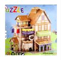 3D Puzzle Luxury House Desighn For Kids Entertainment and Improvement and learning. 