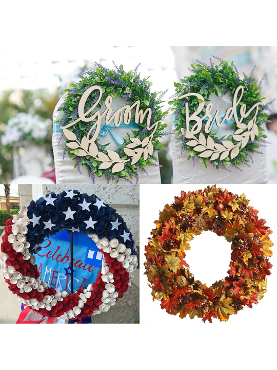 2/4/8Pcs%20Wooden%20Wreath%20Frames%20for%20Crafts%20Unfinished%20Wooden%20Craft%20Floral%20Hoop%20Rings%20DIY%20Christmas%20Garland%20Wood%20Hanging%20Decoration%20-%20Image%205