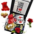 Gift box for wife - birthday / wedding anniversary gifts / love / valentine special gifts for wifey. 