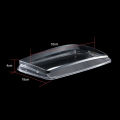 One Pair Transparent Plastic Headlight Headlamp Cover Replacement for VW MK4 Jetta Bora 1998-2004 Plastic Headlight Cover. 