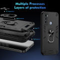 Magnetic Phone Holder Case for Moto G60S G10 G20 G30 G34 G22 G14 G53 G13 G14 G73 G23 Cases Luxury Protect Bumper Back Cover. 