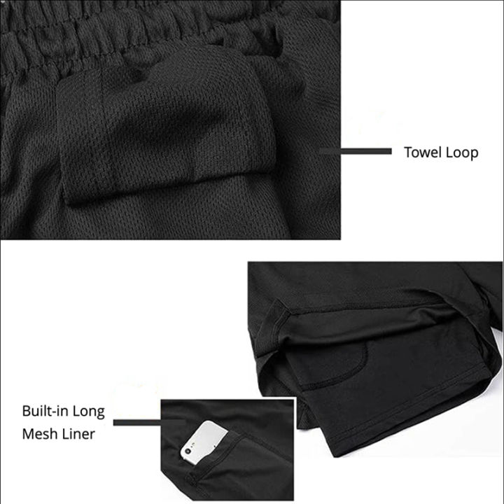 Men's%20Multi%20Pocket%20Shorts%20Fitness%20Shorts%20Casual%20Beach%20Sports%20Lined%20Skinny%20Shorts%20Everyday%20Style%20Mesh%20%20Running%20Shorts%20-%20Image%206