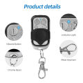 443mhz 4CH Remote Control Duplicator Key Fob Distance Remote Control 433.92MHZ Clone For Garage Door Gate With 12V 27A Battery. 