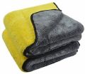 Yellow New Microfiber Towels 40x40. 