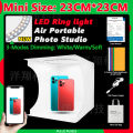 Puluz Light Box Ring Led Folding Lightbox Tent Box Kit Photo Studio Tabletop Shooting Portable Photo Studio Lightbox Photography.