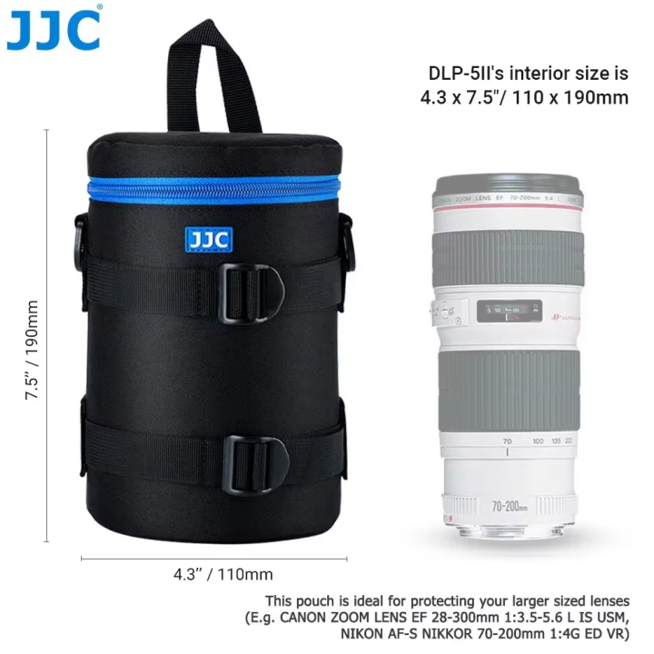 JJC%20Thick%20Camera%20Lens%20Case%20For%20%20%20%20Olympus%20%20DSLR%20Mirrorless%20Water%20Resistant%20Camera%20Lens%20Protective%20Bag%20-%20Image%208