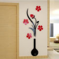 Flower Pots Wooden Wall Art, Laser Cut Home Decor for Living Room and Office, 107x125 Inches. 