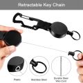 1 pcs Badge Reels Retractable with swivel Alligator Clip/ Durable ID Badge Clip. 