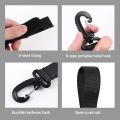 2-12Pcs Stroller Hook Organizer Clip Portable Lightweight Baby Buggy Hook 360 Degree Rotation Stroller Bag Holder Convenient.