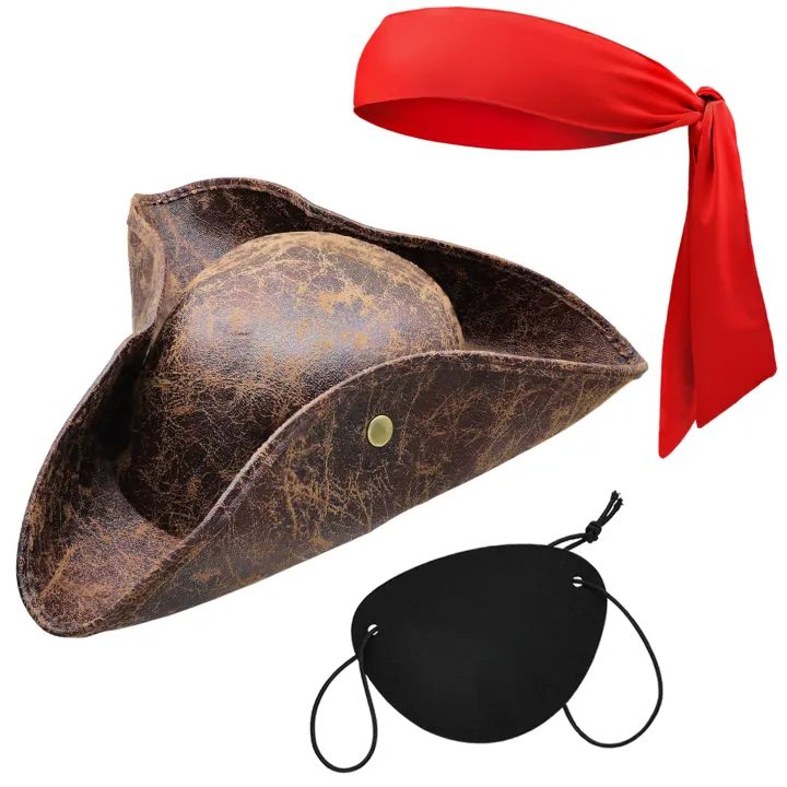 Renaissance%20Pirate%20Hat%20for%20Adult%20Brown%20Faux%20Leather%20Tricorn%20Hat%20for%20Men%20Women%20Halloween%20Cosplay%20Pirate%20Costume%20Accessories%20-%20Image%207