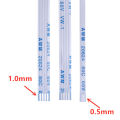 5PCS FPC FFC Ribbon Flexible Flat Cable 4/6/8/10/12/14/16/18/20/24/26/30/40/50/60 Pin Pitch 0.5MM 1.0MM A-Type B-Type 5CM 10CM. 