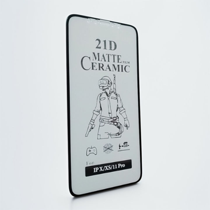 iPhone X/XS/11 Pro Matte Ceramic Screen Protector Anti-Glare Full Coverage Film