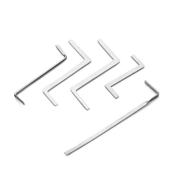 NAIERDI Lock Pick Set Locksmith Supplies Broken Key Auto Extractor Remove Hooks Stainless Steel DIY Hand Tools Hardware