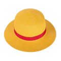 Straw Hat Anime Cosplay Prop Luffy Cap Role Play Stage Performance Accessories Adult Unisex Sunshade Hat. 