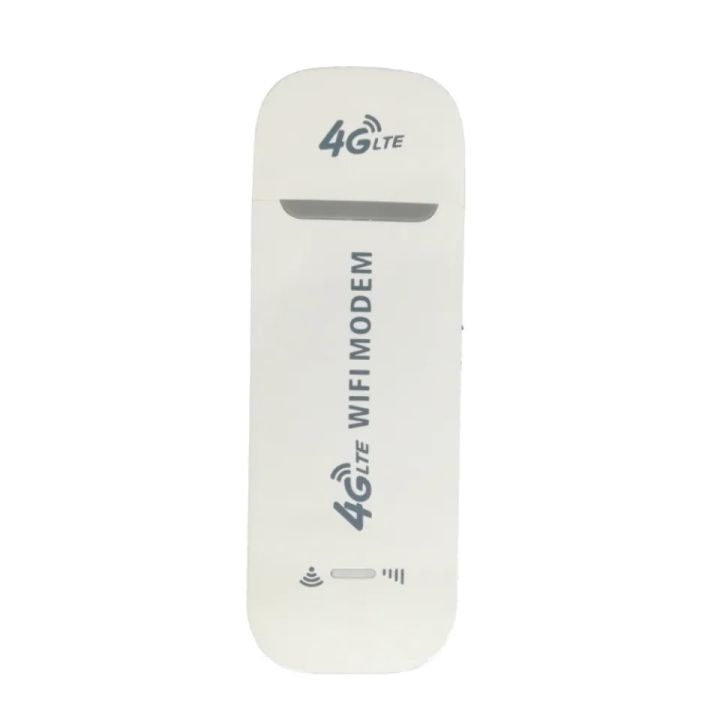 High Speed Portable 4G Wireless Modem- 150 Mbps 4G WiFi Dongle, All Sim Support WiFi Router, Connects Up to 10 Devices WiFi Hotspot Device