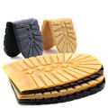 Thicken Rubber Shoe Soles for Men Leather Business Shoes Heel Sole Non-slip Repair DIY Replacement Outsoles Black Yellow Mat Pad. 