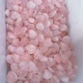 10/20/30PCS Rose Quartz Heart Natural Crystal Polished Stones Healing Stone Gravel Specimen Valentine  For Women. 