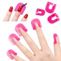 LULAA 26Pcs Nail Polish Guard Soft Shield Skin Cuticle Bagged Protector for Women French Stamp Painting Spill Proof Manicure. 