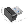 USB Fingerprint Key Windows Compatible Biometric Scanner for Password Free Login Ideal for PC Security.