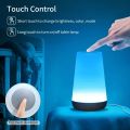 Tuya WiFi Smart Light Bedside Led Night Lights Dimmable Table Lamp RGB Touch Lamp Voice APP Control  Home Alexa Smartlife. 