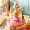 Mini Pottery Studio Deluxe Set - DIY All-in-1 Sculpting Craft Kit for Kids & Tweens - Create 20 Unique Miniature Clay Projects. 