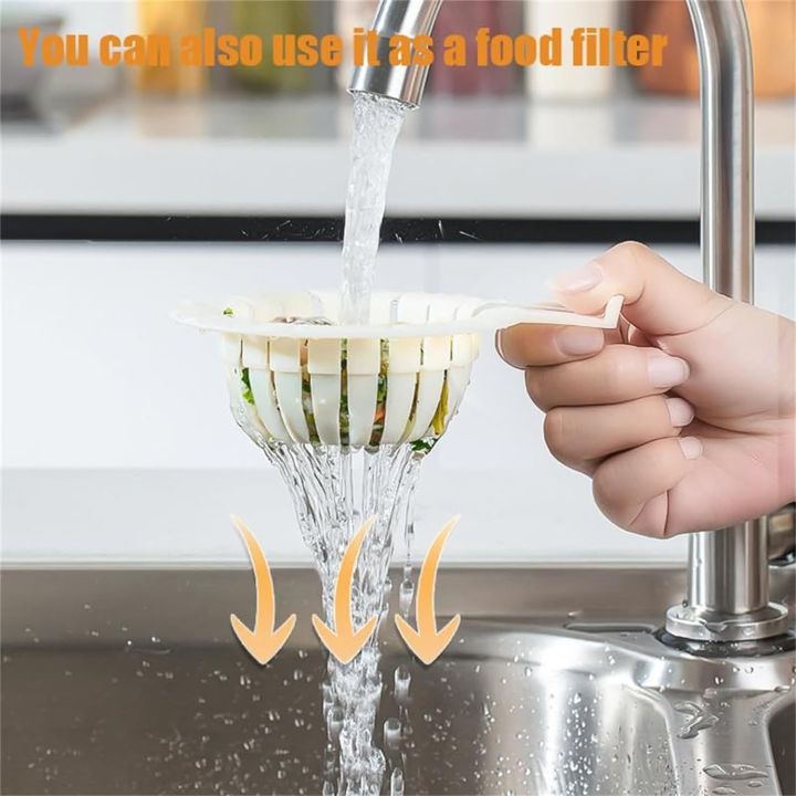 1pc%20Household%20Kitchen%20Sink%20Handy%20"Rabbit%20Ear"%20Shape%20General%20Round%20Leftover%20Rice%20&%20Vegetable%20Anti-Clogging%20Waste%20Separating%20Filter%20-%20Image%203