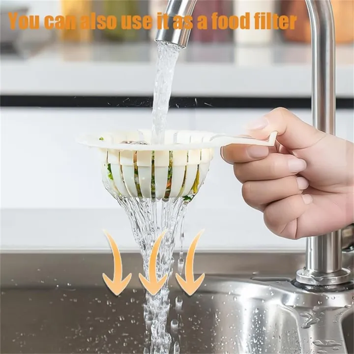 1pc%20Household%20Kitchen%20Sink%20Handy%20"Rabbit%20Ear"%20Shape%20General%20Round%20Leftover%20Rice%20&%20Vegetable%20Anti-Clogging%20Waste%20Separating%20Filter%20-%20Image%203